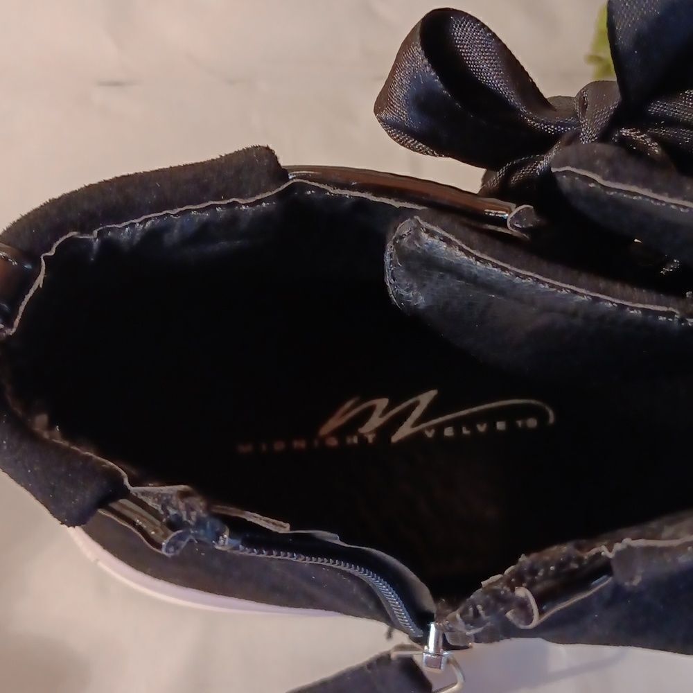 Midnight Velvet Hi-Top Sneakers - Picture 7 of 11